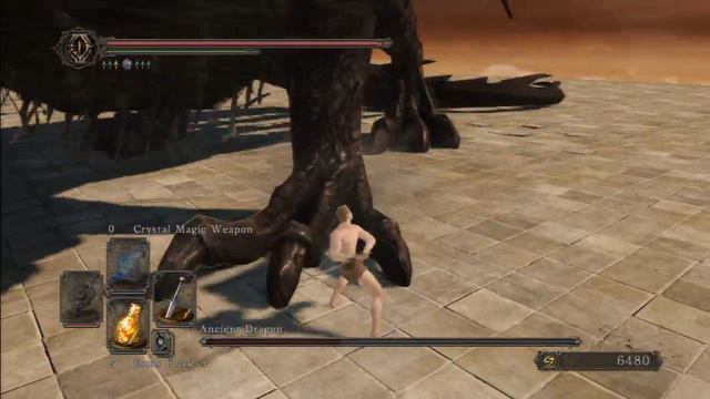 Dark Souls 2: Ancient Dragon Boss смотреть онлайн