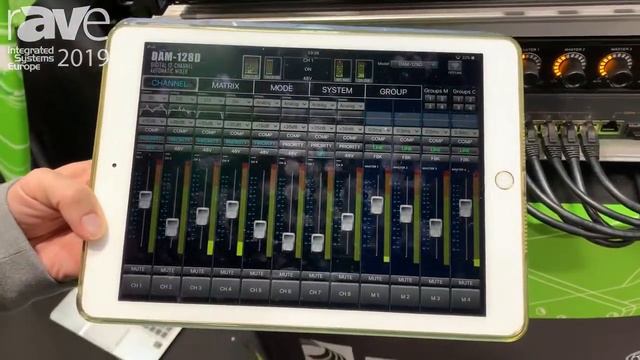 ISE 2019: Relacart Presents CONFER X Digital 64-Channel Automatic Mixer