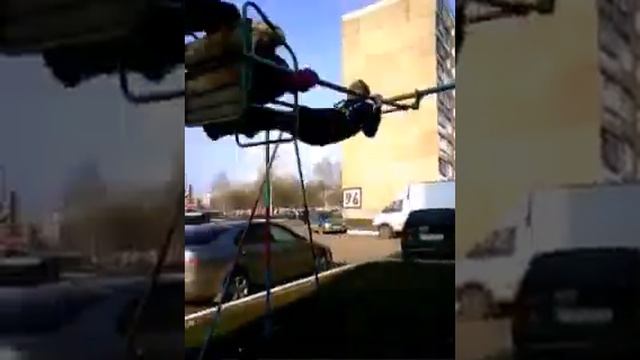 Влог ))) прогулка , качели СМЕРТИ!!! смотреть онлайн