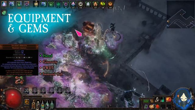 PoE 3.11 - Spectres & Spiders v2 - Build Guide | Kay's Spectre Summoner смотреть онлайн