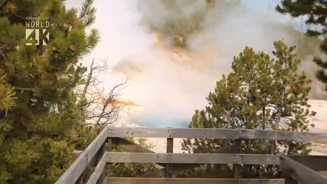 Yellowstone National Park Достопримечательности США смотреть онлайн