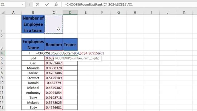 Select Random teams in Excel #Random #excel #microsoft смотреть онлайн