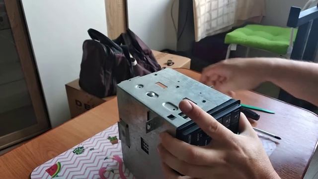 Как снять штатную магнитолу Daewoo Nexia часть 3 смотреть онлайн