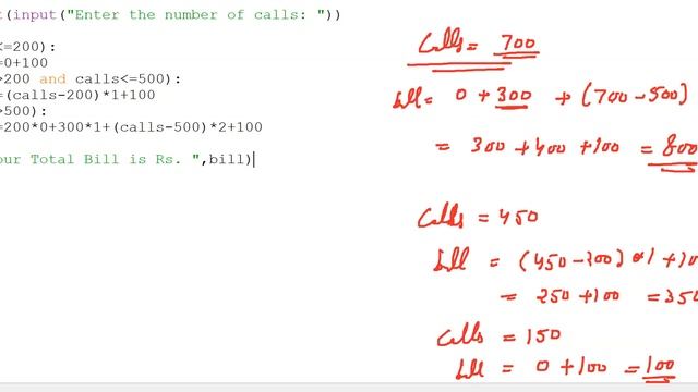 24 - Telephone Bill and Grade Program in Python смотреть онлайн