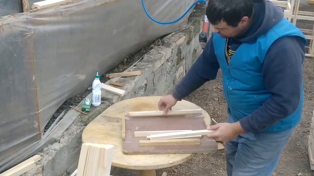 Изготовление ульев. Часть 15. Собираем деревянный каркас корпуса. смотреть онлайн