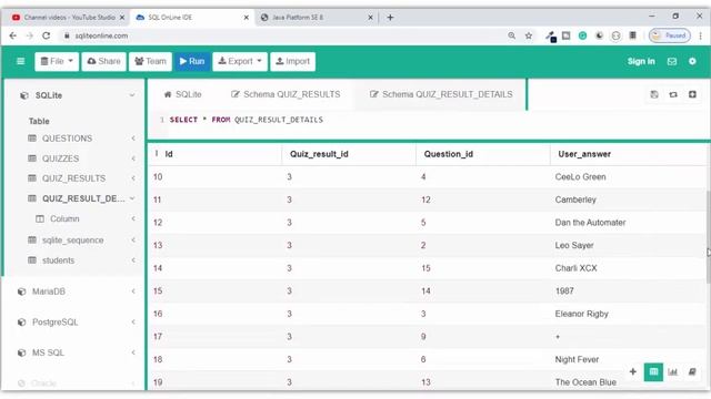#73. Save Result on timeup | Javafx Quiz Application смотреть онлайн
