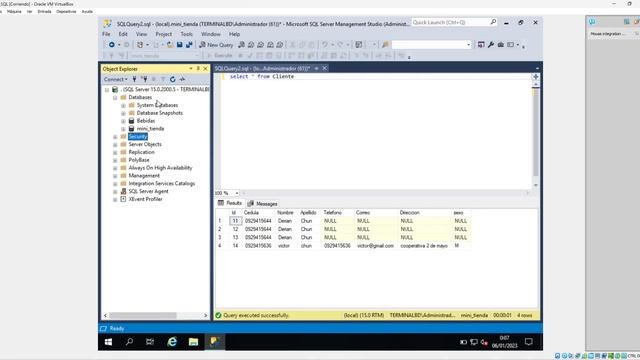 Base de datos distribuida (SQL server) смотреть онлайн