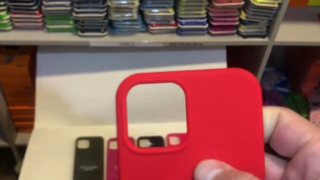 Чехлы Silicone Case Premium для iPhone без логотипа. Качественный не скользящий силикон. Бархат. смотреть онлайн