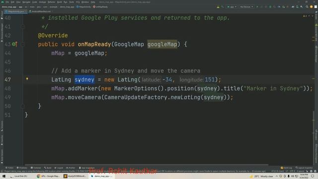 How to use Google Map in Android Studio | Generate API Key for Google Map | Map in Android Studio смотреть онлайн