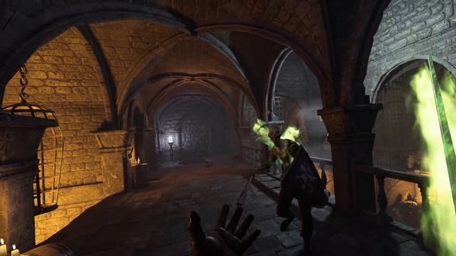 BRUTALLY Killing Zombies in the New Update - Hellsplit Arena VR смотреть онлайн