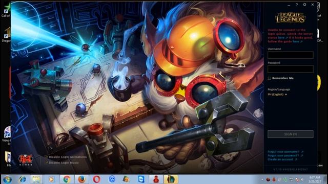 League of Legends New Patch Log in Error! смотреть онлайн