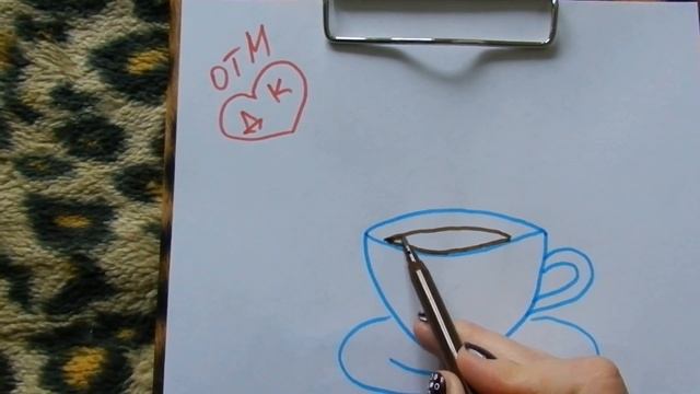 Как рисовать чашку кофе (от мамы деток конфеток) (Ребятки Котятки) смотреть онлайн
