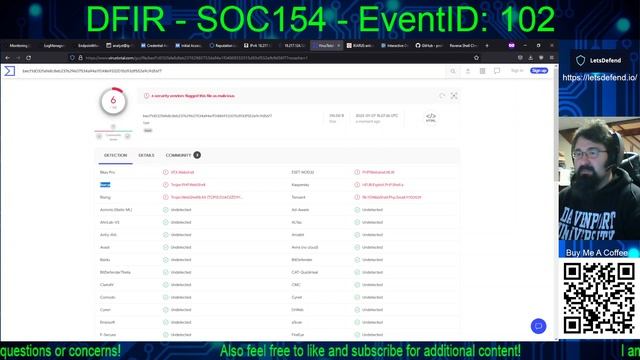 IR - SOC154-102 - Service Configuration File Changed by Non Admin User смотреть онлайн