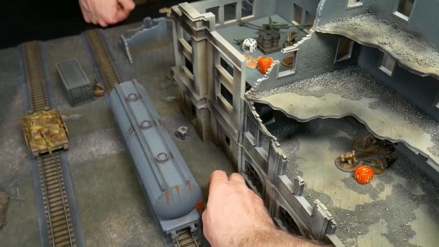 Bolt Action Battle Report Stalingrad Scenario # 8 - Concrete Monolith смотреть онлайн