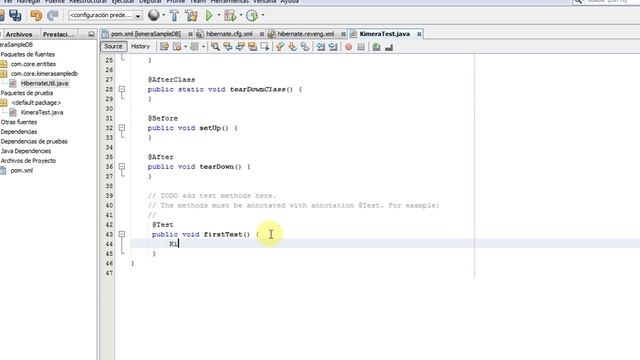 Hibernate connect and query example with Kimera framework смотреть онлайн