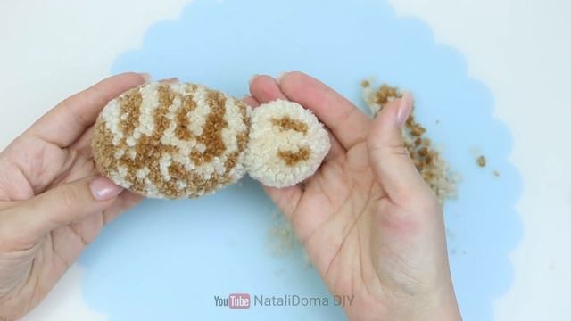 Как сделать Котёнка из ниток для вязания ? ?? Yarn Kitty Making ? DIY NataliDoma смотреть онлайн