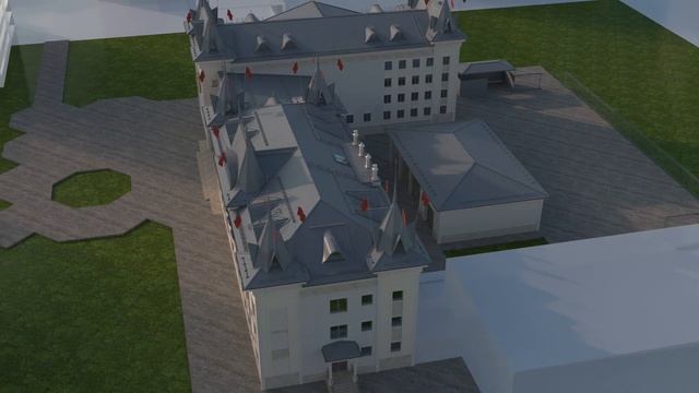 Реконструкция совкового здания культуры в Театр Кукол в сказочном замковом стиле смотреть онлайн