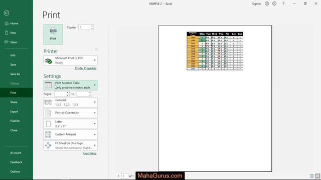 How to Print Active Sheet in Excel- Print Active Sheet in Excel Tutorial in Hindi смотреть онлайн