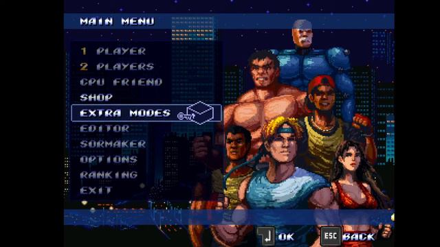 Streets of Rage Remake 5.2 (My OBS settings + testing Widescreen mode) смотреть онлайн