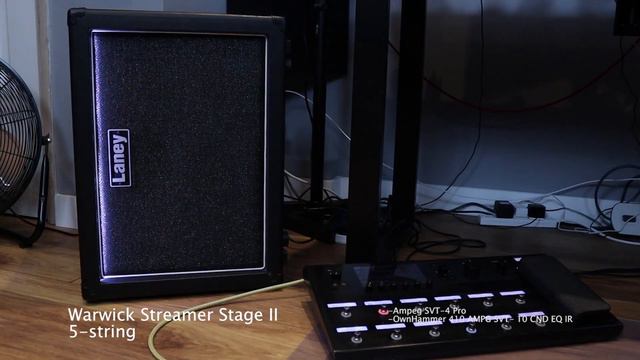 Laney LFR-112 Bass Demo смотреть онлайн