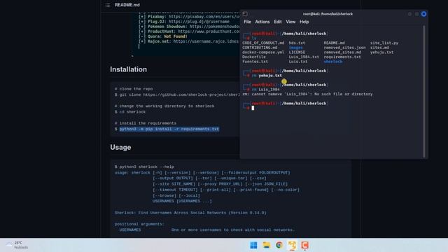 Herramientas de OSINT - Sherlock смотреть онлайн