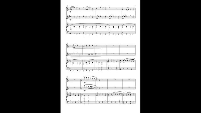 "The Weaver" - A Modern Reel for Violin Duet and Piano. (sheet music) Composed by Grant Horsley смотреть онлайн