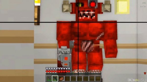 ВСЕ АНИМАТРОНИКИ FNAF 9 В МАЙНКРАФТЕ FNAF SECURITY BREACH MINECRAFT MOD IN MINECRAFT 2