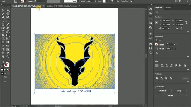 How to convert Picture to Vector l Adobe illustrator смотреть онлайн