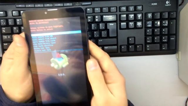 Jeka JK-703 3G (Hard Reset) сброс настроек планшета смотреть онлайн