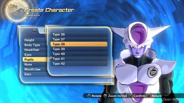 DRAGON BALL XENOVERSE 2: All Frieza Character Creation - All Frieza Race Customization Options смотреть онлайн