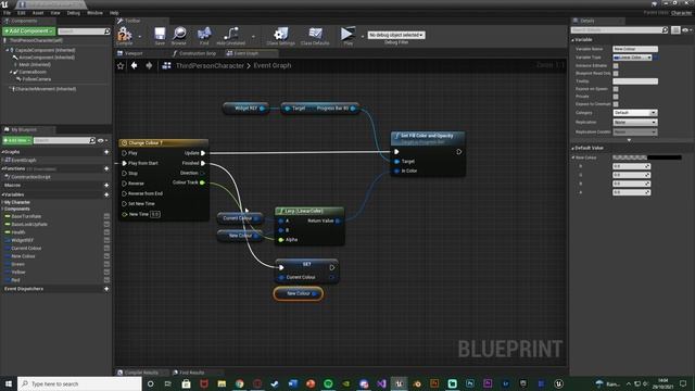 Blending Between Colours | Dynamic Progress Bar Example - Unreal Engine Tutorial смотреть онлайн