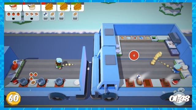 Overcooked! - Calm Cool & Collected! - Part 5 - 3 Players смотреть онлайн