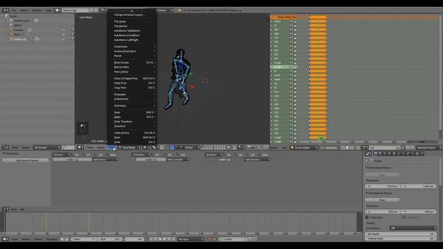 Animation in the Blender Game Engine смотреть онлайн