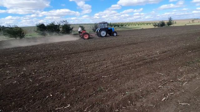 ПОСIВ ОЗИМОI ПШЕНИЦI.НЕЗРУЧНОСТI ПО ГЛИБИНI ЗАРОБКИ НАСIННЯ.МТЗ 892,СЗ-3.6 смотреть онлайн