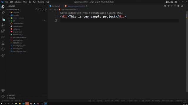 Angular V14 Get Started Introduction, Project File Structure - LIVE смотреть онлайн