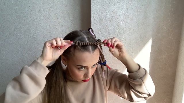 АФРО КУДРИ НА ДЛИННЫЕ ВОЛОСЫ | AFRO CURLS TUTORIAL смотреть онлайн