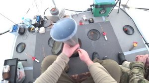 Лучше утро с ЛЕЩЕМ,чем с зубной щеткой! Закорм Огромной Кормушкой! Зимняя рыбалка на Волге!