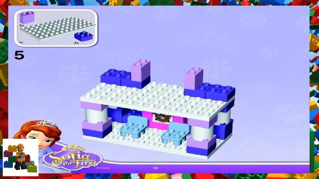LEGO instructions - DUPLO - Sofia the First - 10595 - Sofia the First Royal Castle смотреть онлайн