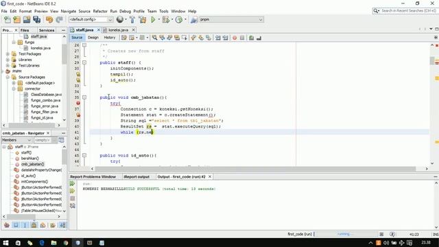 Cara link jcombobox dengan database di Netbeans Java dan mysql смотреть онлайн