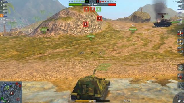 WoT Blitz-СУ-100М1- World of Tanks Blitz (DEZMOND) смотреть онлайн
