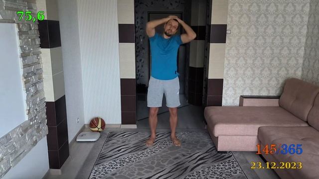 145/365: отжимания в стойке на руках, мостик, укрепление шеи. смотреть онлайн