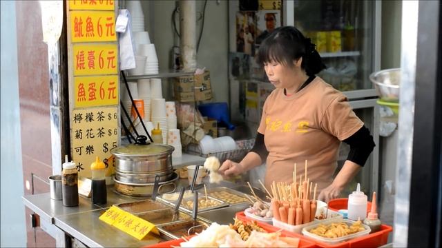 Hong Kong Street Food. Chinese Fast Food Stand in Wan Chai смотреть онлайн