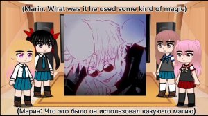 This porcelain doll fell in love react to Wakano Gojo as Satoru Gojo [ENG/RU]