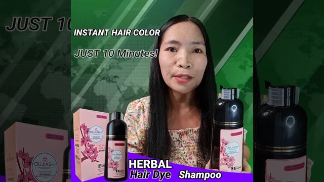 oujiashi Hair Dye Shampoo Testimonial смотреть онлайн