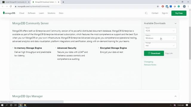 MongoDB Basics | Tutorial 2: How to install MongoDB in Mac & Windows смотреть онлайн