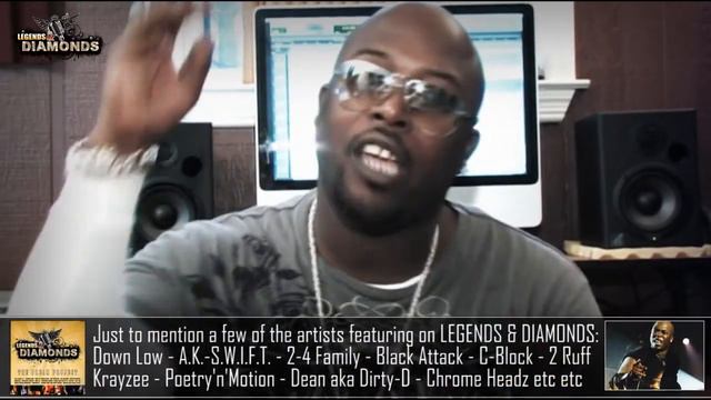 Legends & Diamonds - ERIC XL SINGLETON Interview & Recording Session