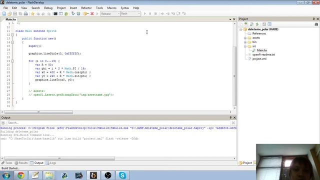 RGD2 2D HAXE 01 - Декартова и полярная система координат