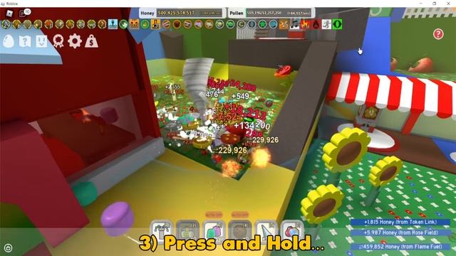 ?️HOW TO AUTOCLICK WITHOUT ANY AUTOCLICKERS?️ | Bee Swarm Simulator-Roblox смотреть онлайн