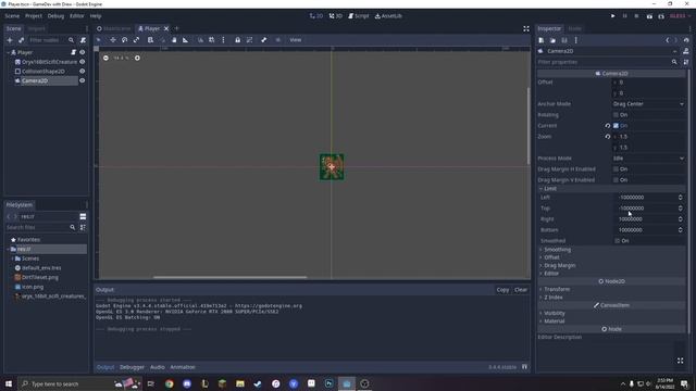Making a Camera | Godot Tutorials | GameDev with Drew смотреть онлайн