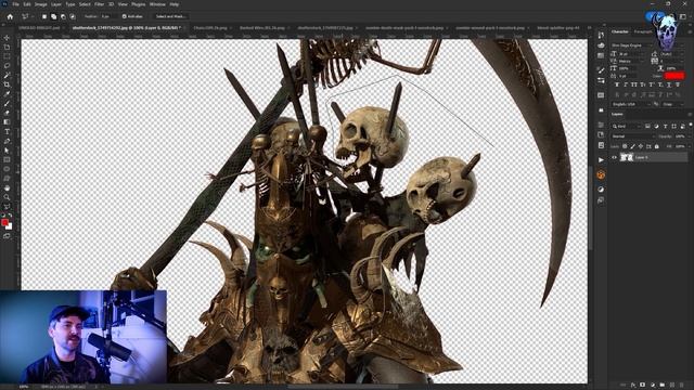 How To Design EVIL BLACK METAL Artwork! Photoshop Tutorial 2023 смотреть онлайн